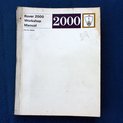 Verkstadshandbok 2000