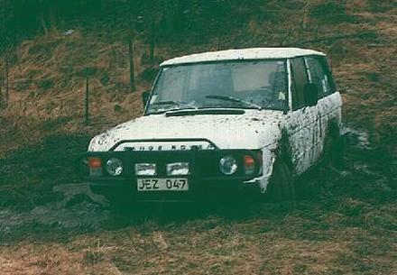 <I>Denna Range Rover r frn 1976. </I>