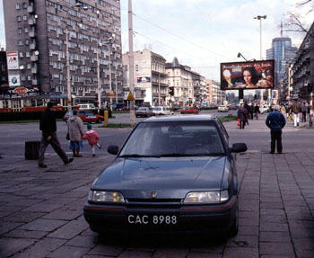 Bilden togs i Stettin i april 1998