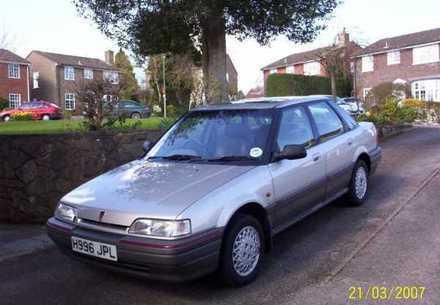<I>Denna Rover 426GTi från 1991 tillhör John Powell i UK. </I>