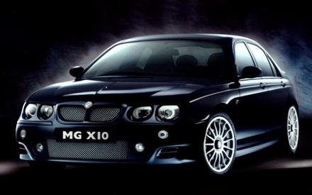 <I>Rover 75 som MG X10
 </I>