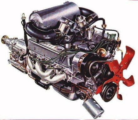 Here's the classic Rover-V8. This is a drawing from the Rover leaflet for the 1972 models.