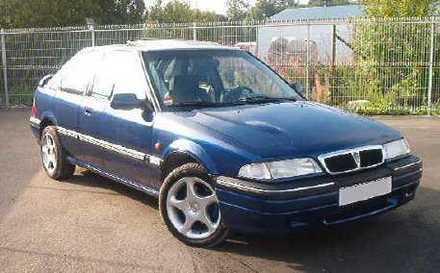 This Rover 220GSI from 1995 belongs to Leonid Malikov in Estonia. 