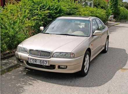 Rover 620 Ti model year 1998 color white gold Purchased in April 1998 in