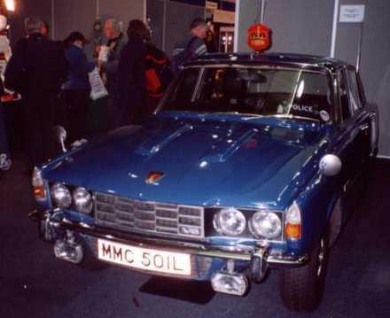 A truely blue-blooded P6 used by the Queens and Margaret Thatcher's bodyguards. See that royal emblem at the roof. Picture: Per Hahn