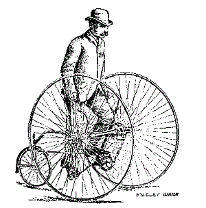 Denna tricykel frn 1884 var det frsta fordon som sldes under namnet Rover
