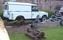 Picture of Mr Plod after having its axle removed.