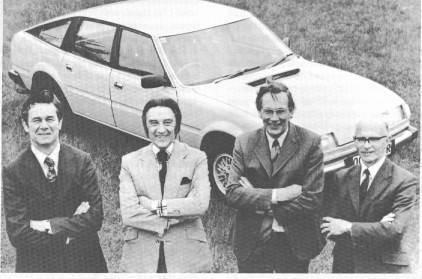 Mike Lewis, David Bache, Spen King och Gordon Bashford 