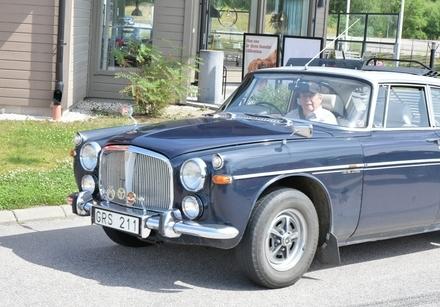Vi hade bra uppslutning, både av medlemmar och Rover och andra bilar.