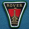 Broderat Rover-märke