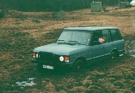 <I>Denna Range Rover är från 1976. </I>