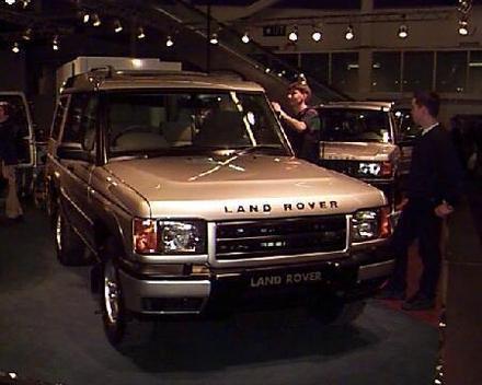 <I>The new Land Rover Discovery as shown at the Gothenburg Motor Show in February 1999.</I>