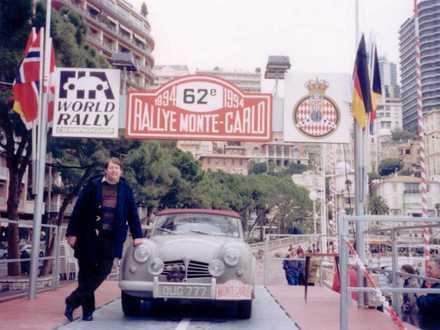 Ian Glass med sin Marauder under Monte Carlo rallyt 1994 
