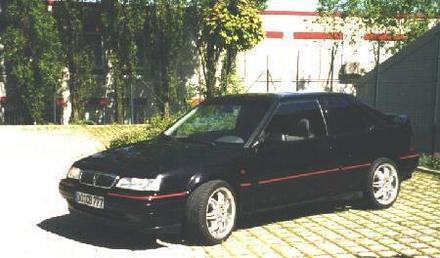 Carstens 216GTI frn sidan. 
