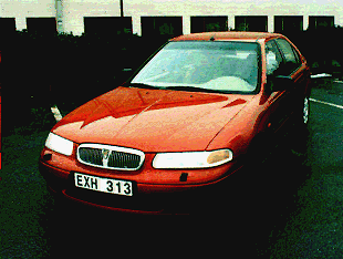 <I>En Rover 400 1996. </I>