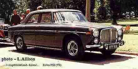 <I> This picture of a Rover P5B was taken by Lloyd Allison in Australia.</I>