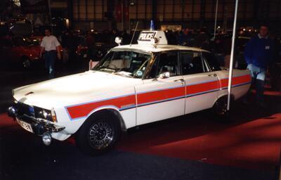 The P6 was a popular police car in UK.