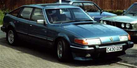 <I> Front and side of Dale Rea's Vanden Plas from 1986 </I>