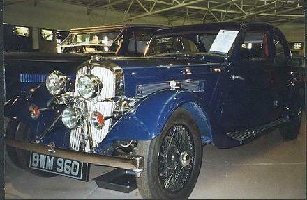 <I> This picture of a Rover Speed 14 from 1936 was shot by Martin Hooper at the British Motor Heritage Trust Museum in Gaydon, Warwickshire, England</I>