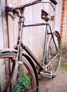 <I>Denna cykel är från 1912.</I>