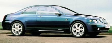 Unofficial picture from 2001 of a new Rover coupe supposed to be released with the name Rover Riley.