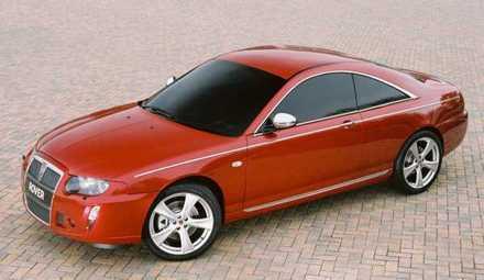 The Rover 75 Coupe concept car! Presented as the Rover centenary car in November 2004