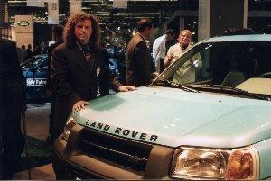 The Rover manager of design Gerry McGovern has led the developement of the Freelander. 

