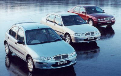 <i>Rover 25, Rover 45, Rover 75
</I>